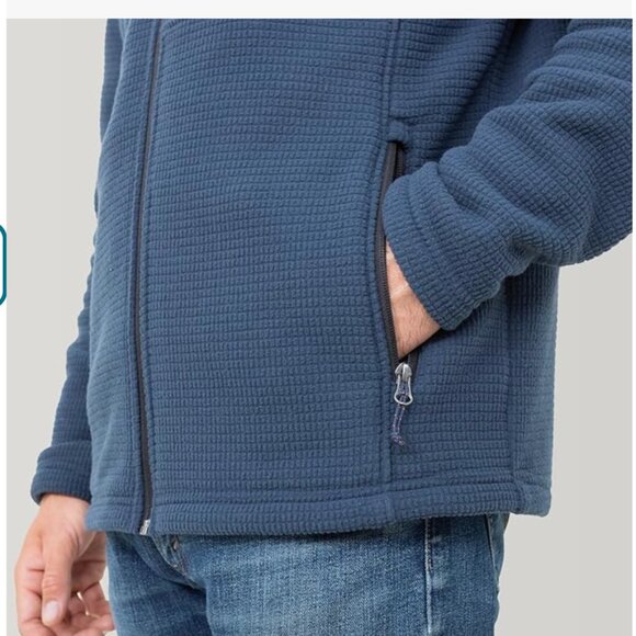 MEN'S SMALL - FREE COUNTRY - Grid Fleece Jacket NEW $90 msrp - Picture 4 of 7